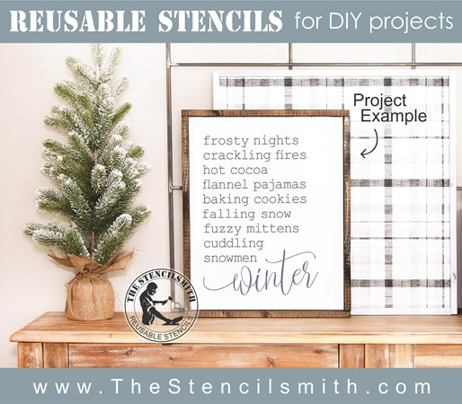 7791 - winter - The Stencilsmith