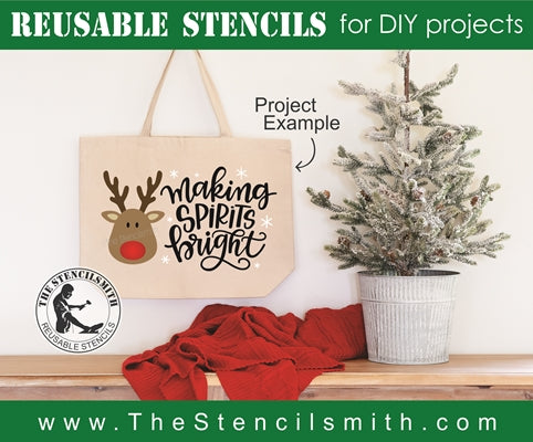 7794 - making spirits bright - The Stencilsmith