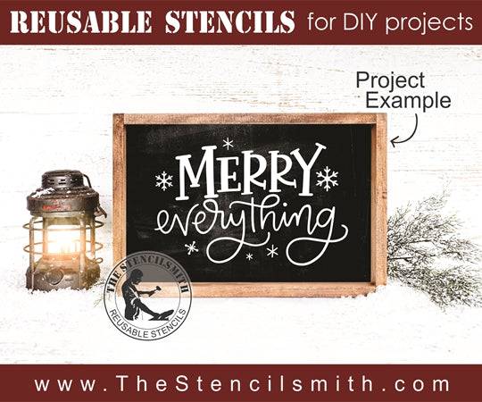 7802 - Merry Everything - The Stencilsmith