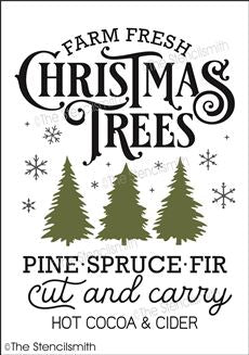 7804 - Farm Fresh Trees - The Stencilsmith