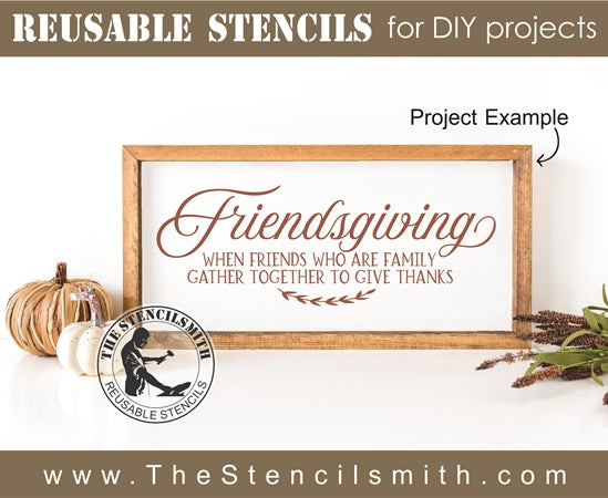 7805 - Friendsgiving - The Stencilsmith