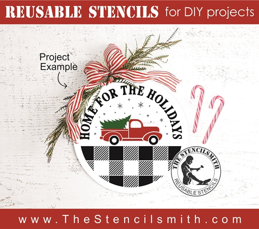 7809 - Home for the Holidays - The Stencilsmith