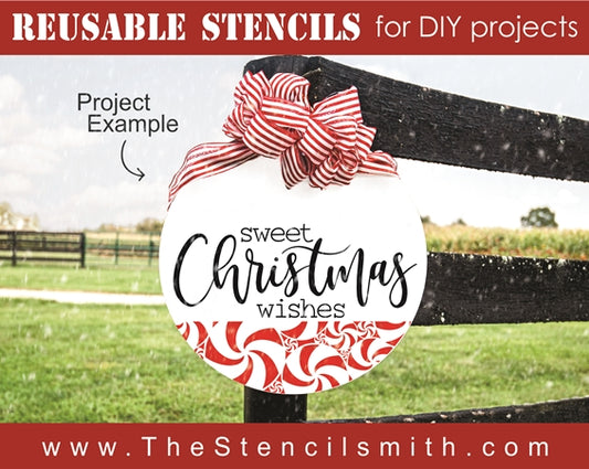 7810 - sweet Christmas wishes - The Stencilsmith