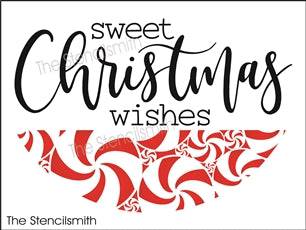 7810 - sweet Christmas wishes - The Stencilsmith