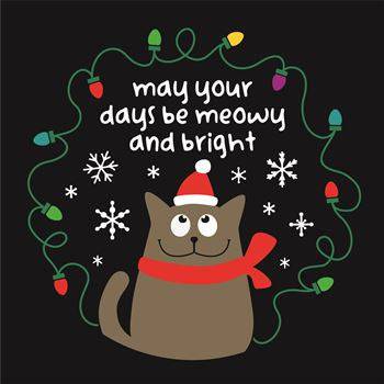 7828 - may your days be meowy and bright - The Stencilsmith