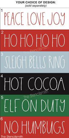 7831 - Holiday sayings - The Stencilsmith