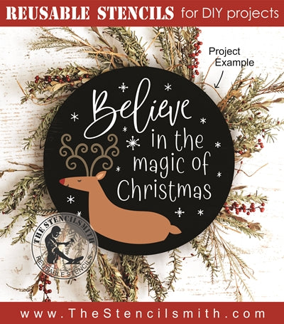 7836 - Believe in the magic - The Stencilsmith