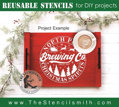 7840 - North Pole Brewing Co. - The Stencilsmith