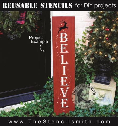 7845 - Believe - The Stencilsmith