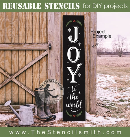 7847 - Joy to the world - The Stencilsmith