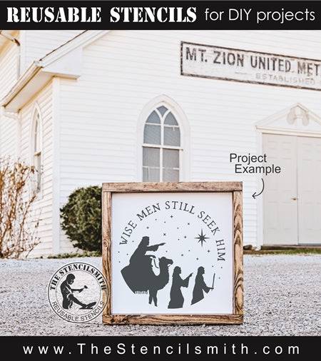 7850 - Wise men still seek Him - The Stencilsmith
