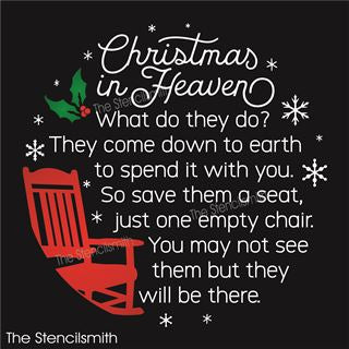 7853 - Christmas in Heaven - The Stencilsmith