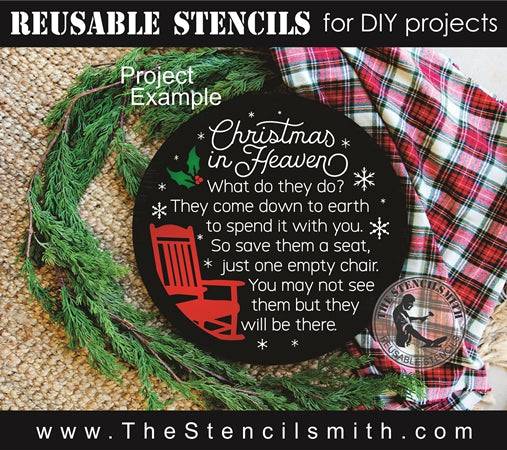 7853 - Christmas in Heaven - The Stencilsmith