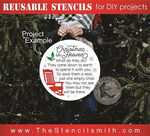 7853 - Christmas in Heaven - The Stencilsmith