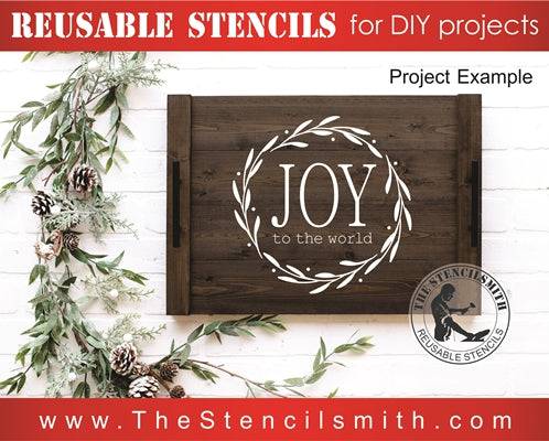 7855 - Joy to the World - The Stencilsmith
