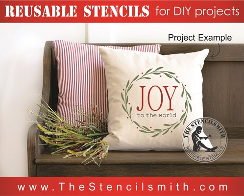 7855 - Joy to the World - The Stencilsmith