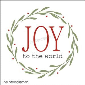 7855 - Joy to the World - The Stencilsmith