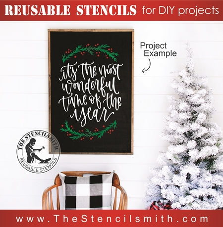 7858 - It's the most wonderful time - The Stencilsmith
