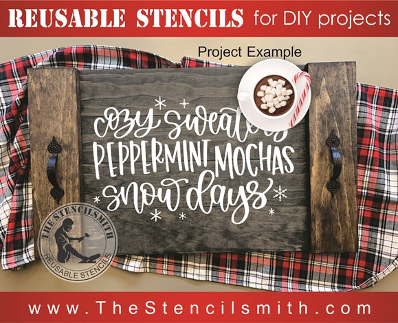 7859 - cozy sweaters peppermint mochas - The Stencilsmith