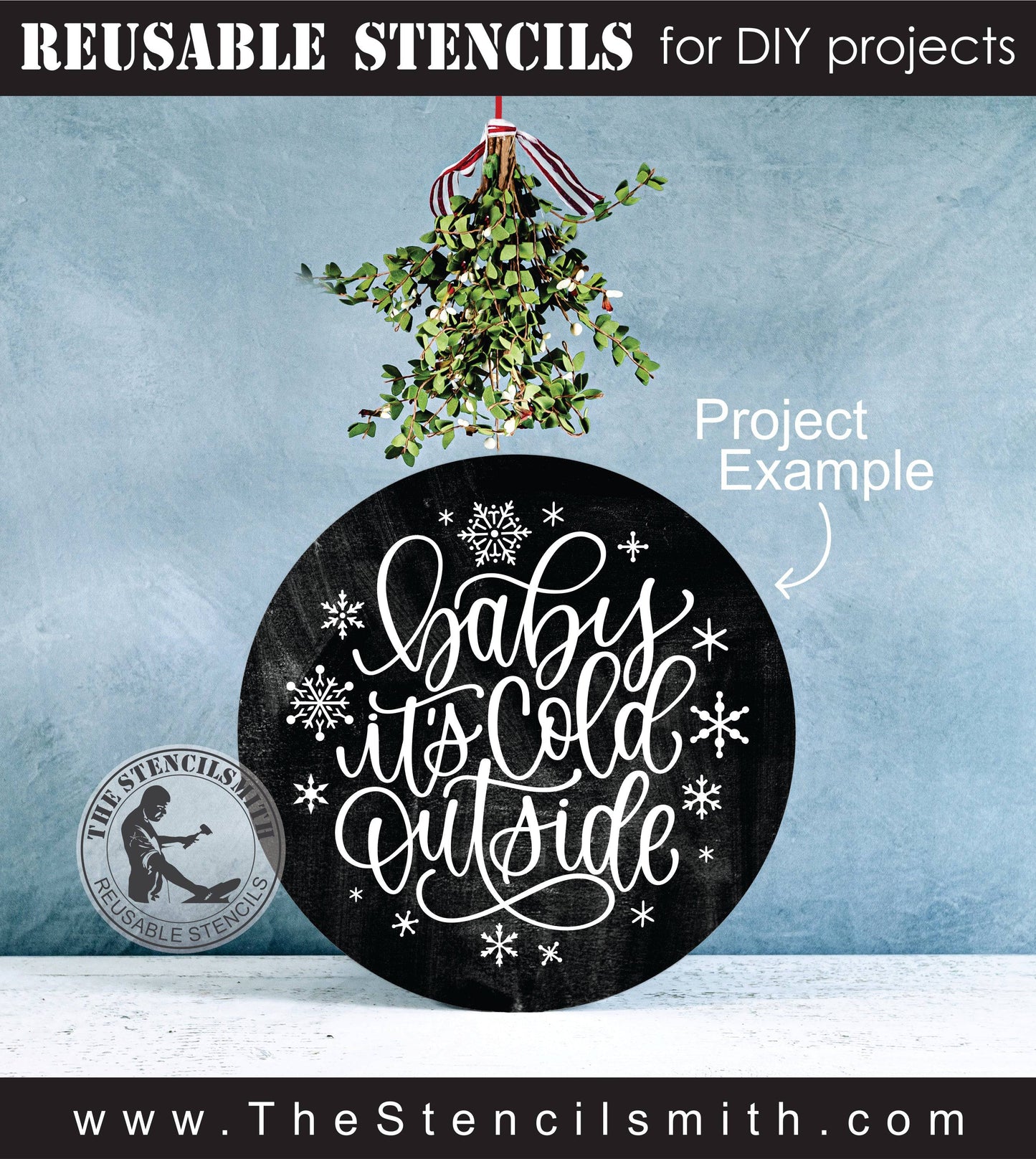 7860 - Baby it's cold outside - The Stencilsmith