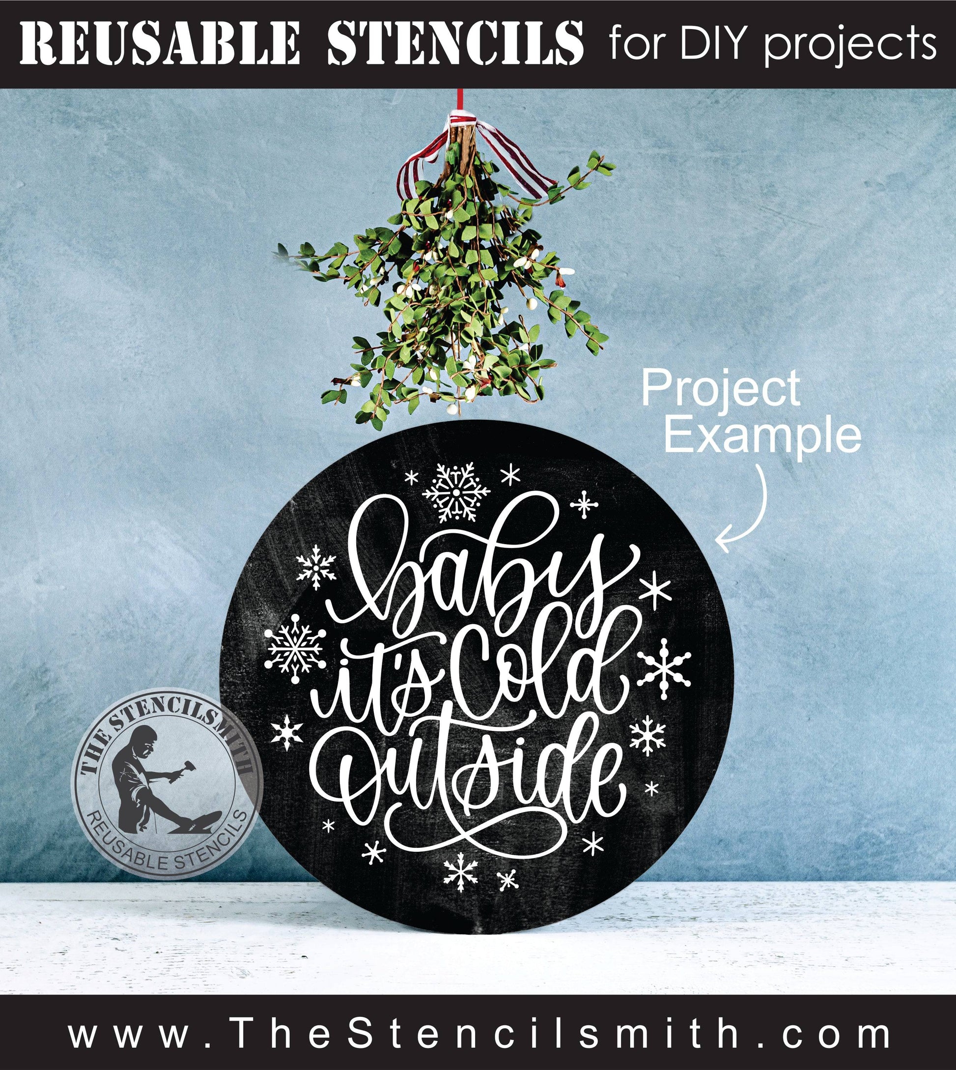 7860 - Baby it's cold outside - The Stencilsmith