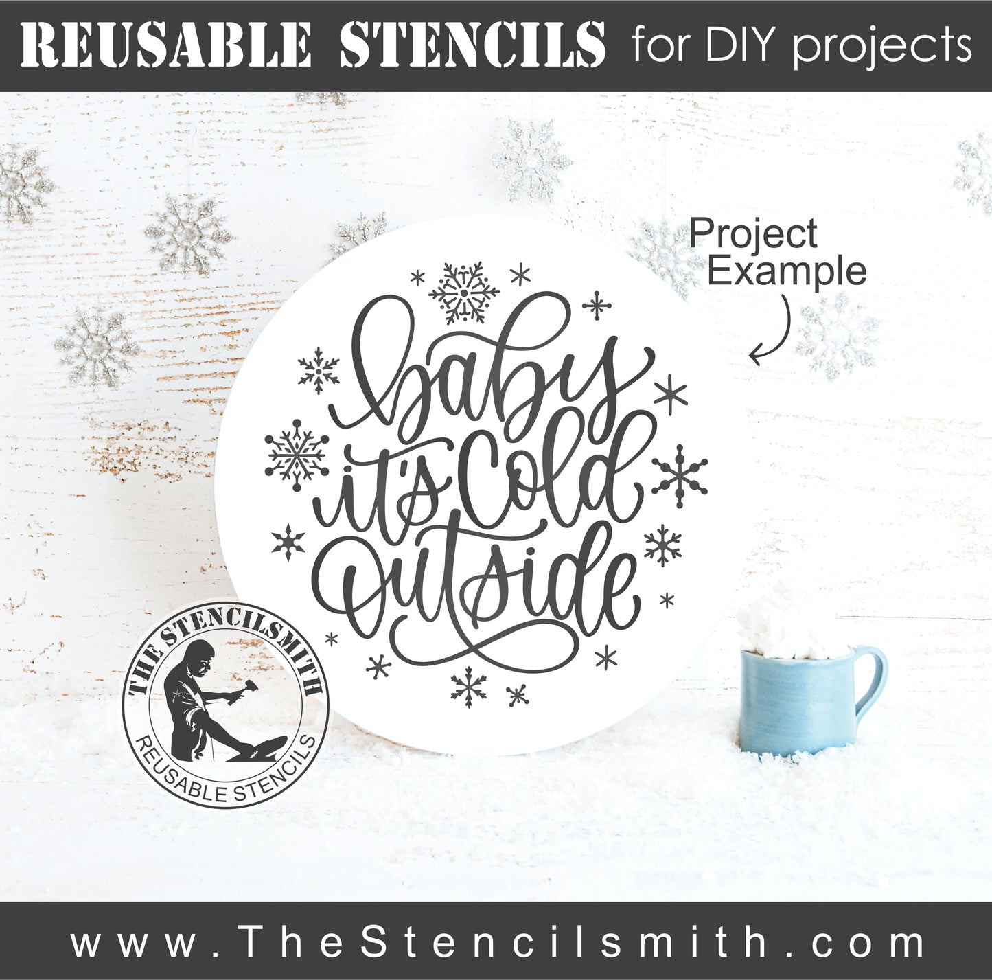 7860 - Baby it's cold outside - The Stencilsmith