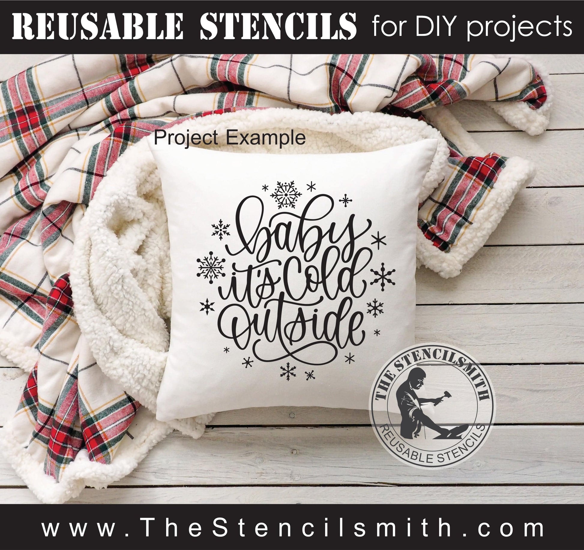 7860 - Baby it's cold outside - The Stencilsmith