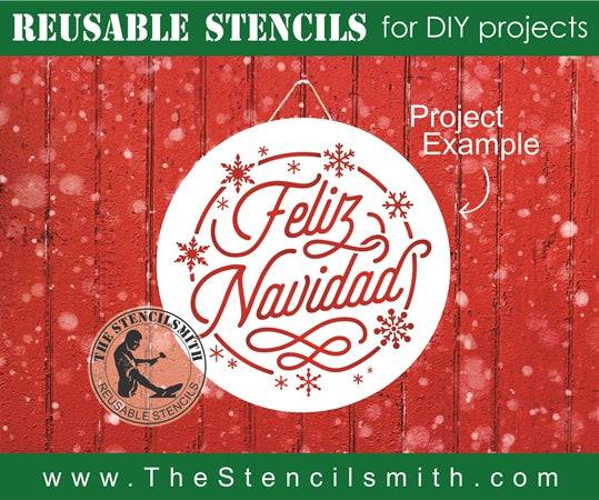 7862 - feliz navidad - The Stencilsmith
