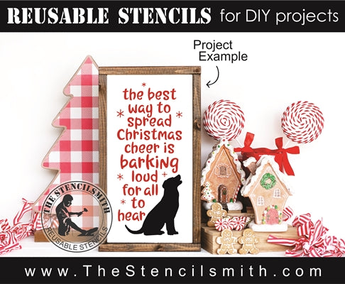 7864 - the best way to spread christmas - The Stencilsmith