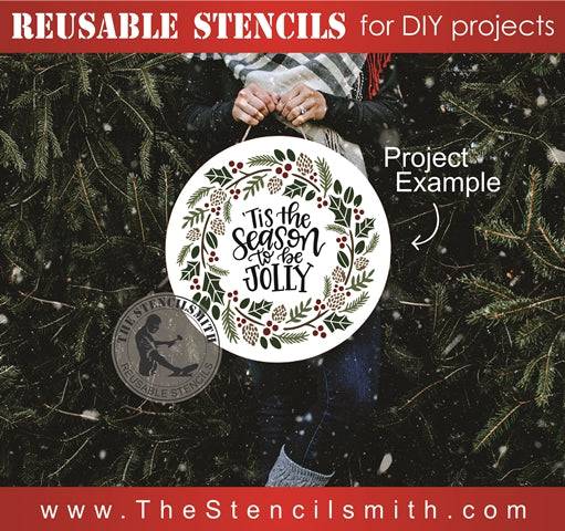 7866 - 'Tis the season to be jolly - The Stencilsmith