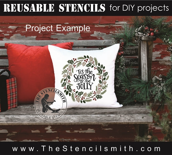 7866 - 'Tis the season to be jolly - The Stencilsmith