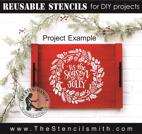 7866 - 'Tis the season to be jolly - The Stencilsmith