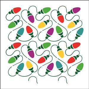 7872 - Twinkle Lights (repeating pattern) - The Stencilsmith