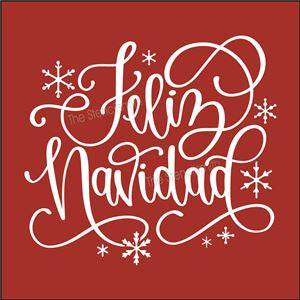 7876 - Feliz Navidad - The Stencilsmith