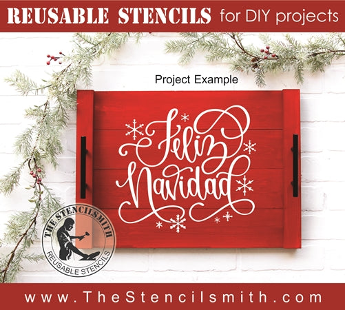 7876 - Feliz Navidad - The Stencilsmith