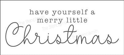 7878 - have yourself a merry little christmas - The Stencilsmith