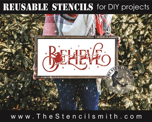 7881 - Believe - The Stencilsmith