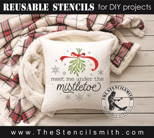 7890 - meet me under the mistletoe - The Stencilsmith