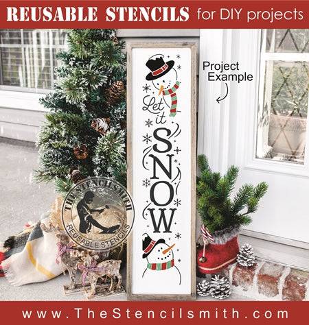 7893 - Let it Snow - The Stencilsmith