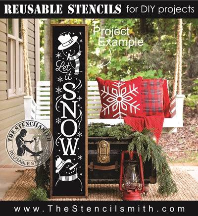 7893 - Let it Snow - The Stencilsmith