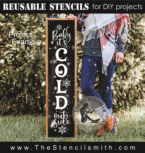 7894 - Baby it's cold outside - The Stencilsmith