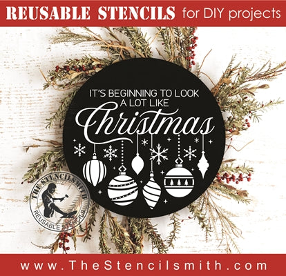 7899 - It's beginning to look a lot like - The Stencilsmith