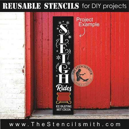 7902 - Sleigh Rides - The Stencilsmith