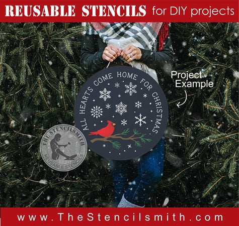 7903 - all hearts come home for Christmas - The Stencilsmith