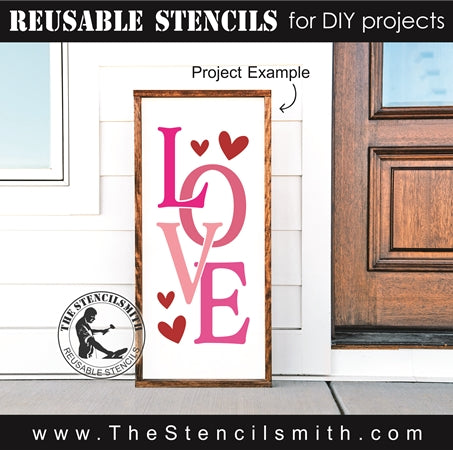 7926 - LOVE - The Stencilsmith
