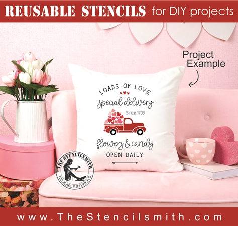7931 - Loads of Love delivery - The Stencilsmith