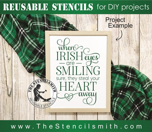 7933 - When irish eyes are smiling - The Stencilsmith