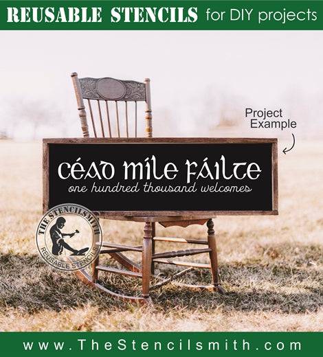 7938 - Cead Mile Failte - The Stencilsmith