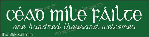 7938 - Cead Mile Failte - The Stencilsmith