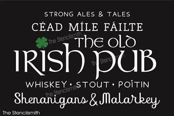 7939 - Irish Pub - The Stencilsmith
